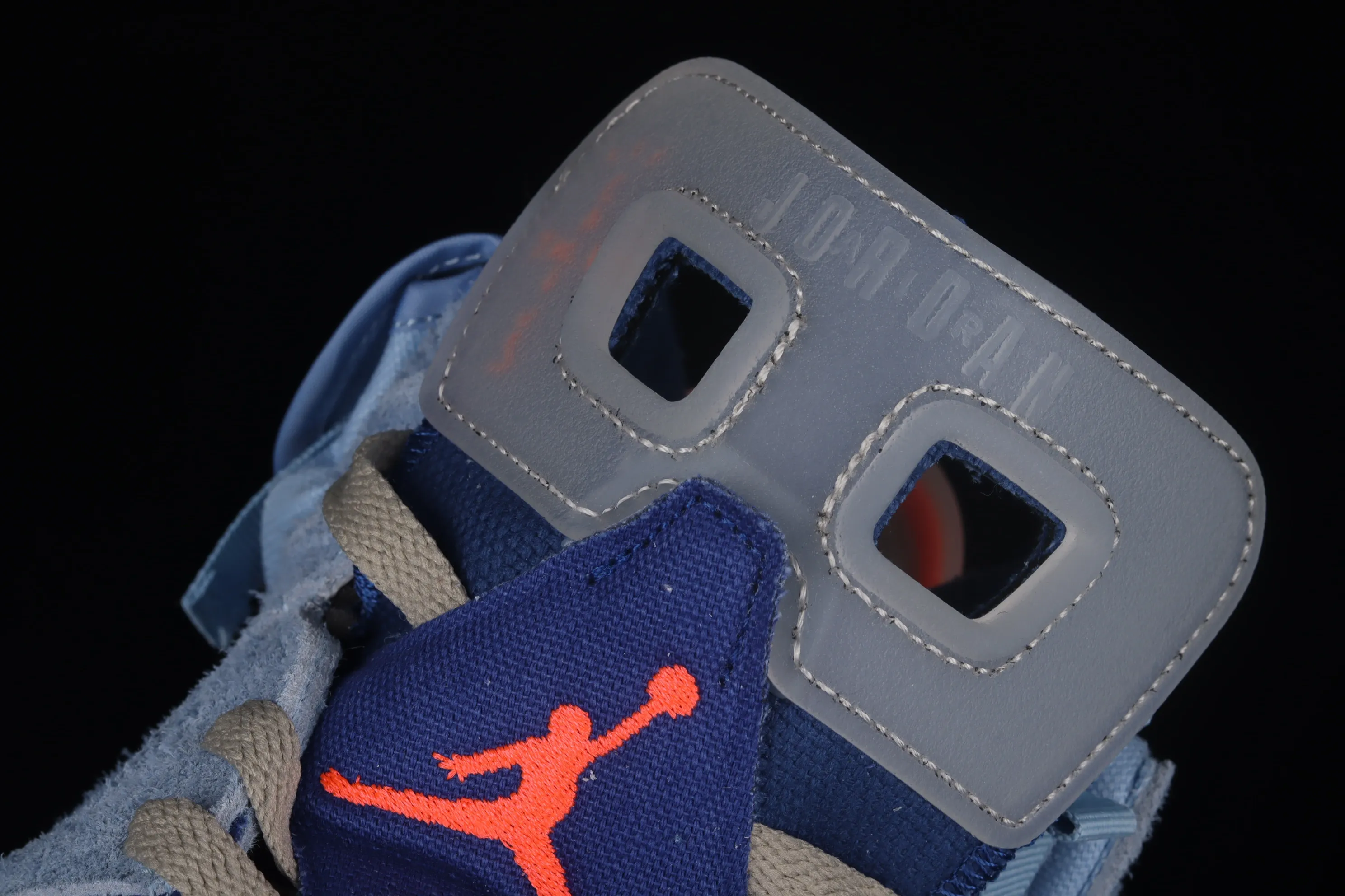 All categories Air Jordan Jordan series basketball shoes Air Jordan 6 Travis Scott x Air Jordan 6 "Cerulean" AJ6 Joe 6 joint sky blue DH0690-400